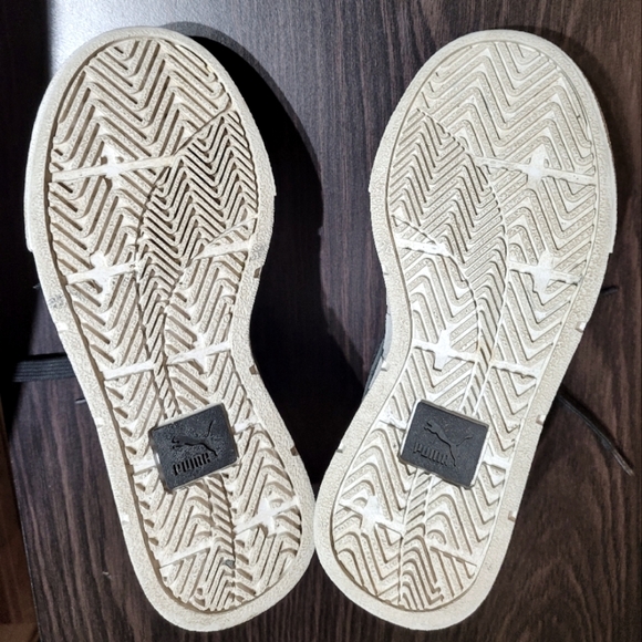 6 Puma Black&White Women's Sneakers Platform - Picture 8 of 9